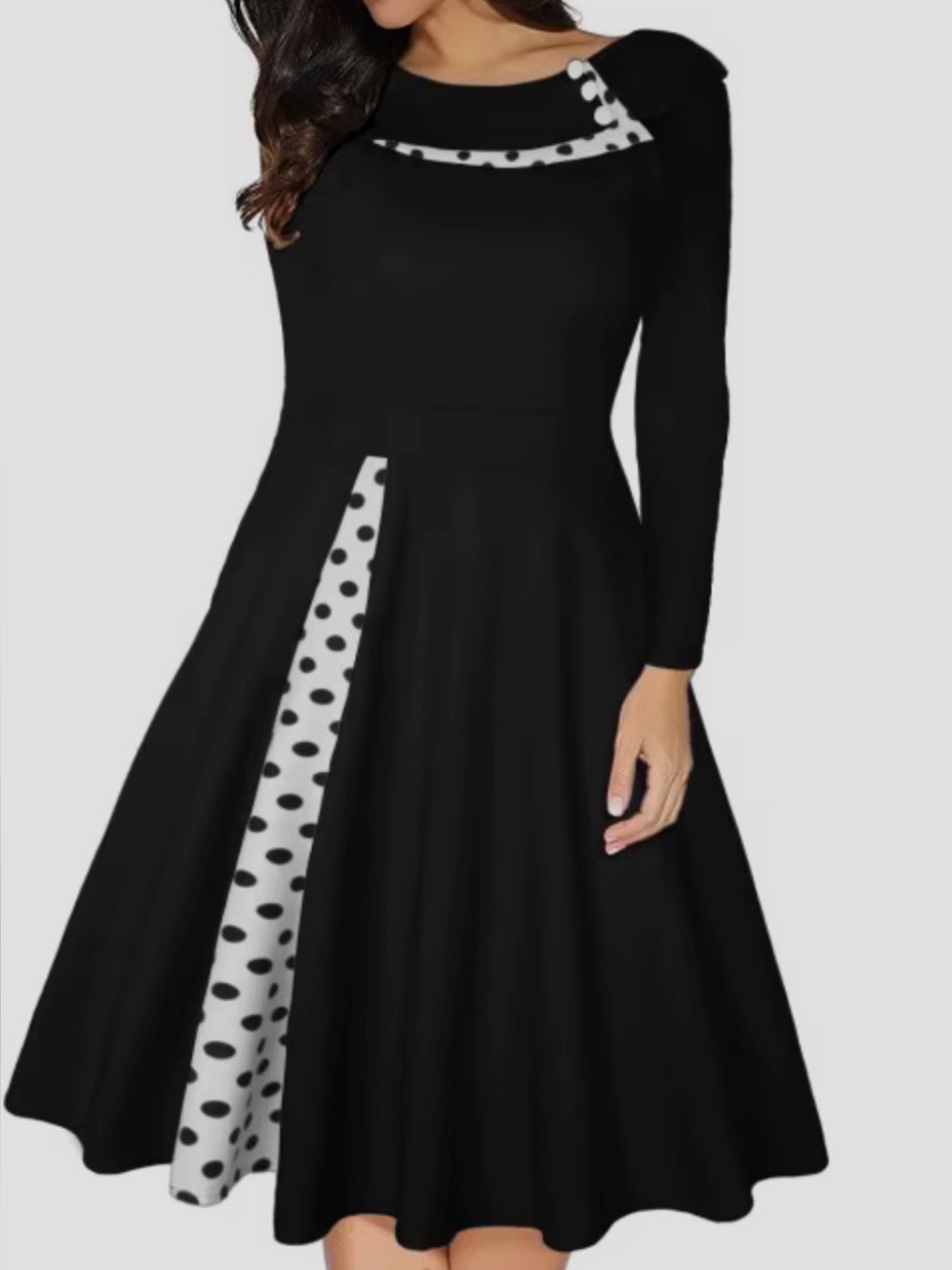 Lady Style Retro Swing Dress